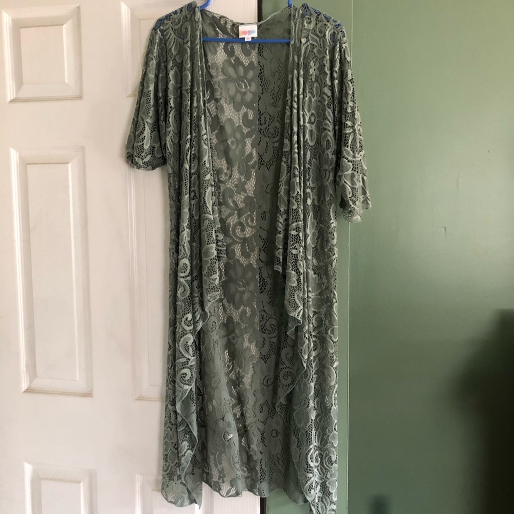 Like new Sage green lace Shirley